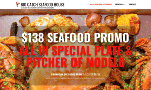 Thebigcatchseafood.com thumbnail