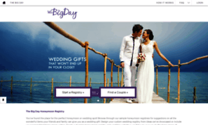 Thebigday.honeymoonwishes.com thumbnail