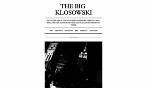 Thebigklosowski.com thumbnail