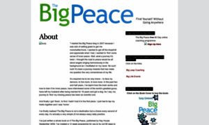 Thebigpeace.com thumbnail
