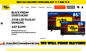 Thebigscreenstore.com thumbnail