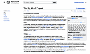 Thebigwordproject.com thumbnail