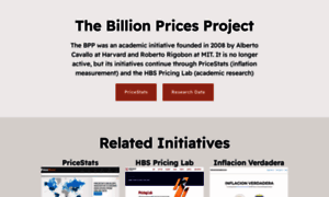 Thebillionpricesproject.com thumbnail