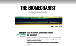 Thebiomechanist.wordpress.com thumbnail