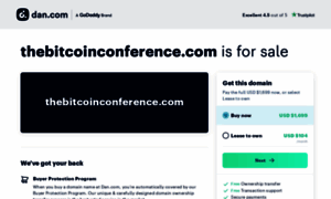 Thebitcoinconference.com thumbnail