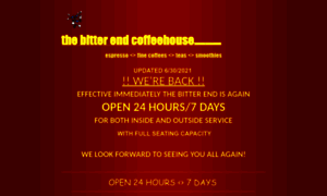 Thebitterendcoffeehouse.com thumbnail