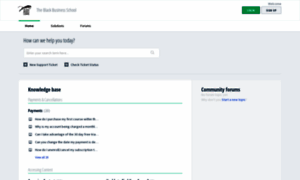 Theblackbusinessschool.freshdesk.com thumbnail