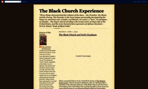 Theblackchurchexperience.blogspot.com thumbnail