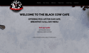 Theblackcowcafe.com thumbnail