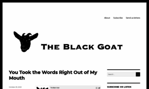 Theblackgoatpodcast.com thumbnail