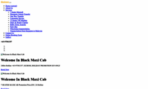 Theblackmaxicab.com thumbnail