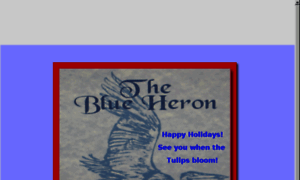 Theblueheronrestaurant.net thumbnail