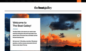 Theboatgalley.com thumbnail