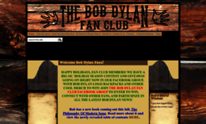 Thebobdylanfanclub.com thumbnail