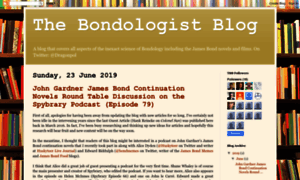 Thebondologistblog.blogspot.com thumbnail