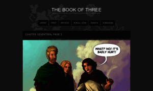 Thebookofthree.thecomicseries.com thumbnail