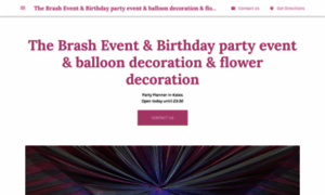 Thebrasheventbirthdaypartyeventballoondecorationflowerdecoratio.business.site thumbnail