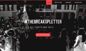 Thebreakupletter.org thumbnail