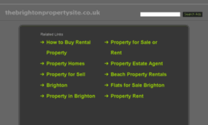 Thebrightonpropertysite.co.uk thumbnail