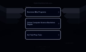 Thebrillianttutorials.com thumbnail