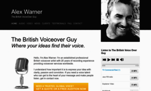 Thebritishvoiceoverguy.com thumbnail