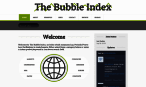 Thebubbleindex.com thumbnail