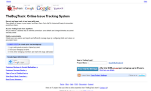 Thebugtrack.appspot.com thumbnail