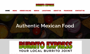 Theburritoexpress.com thumbnail