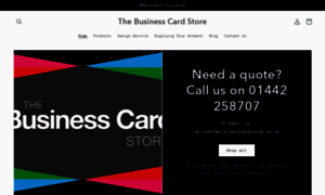 Thebusinesscardstore.co.uk thumbnail