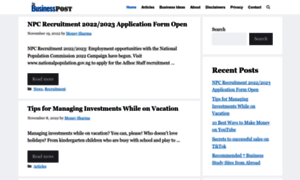 Thebusinesspost.ng thumbnail