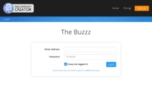 Thebuzzz.webcommunitycreator.co.uk thumbnail