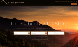 Thecabinrentalstore.com thumbnail