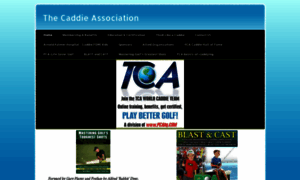 Thecaddieassociation.com thumbnail