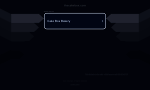 Thecakebox.com thumbnail