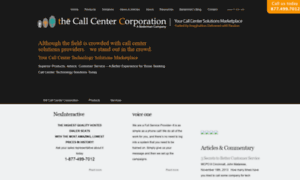 Thecallcentercorp.com thumbnail