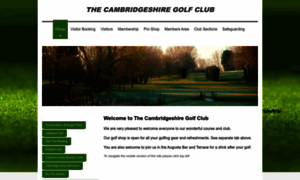 Thecambridgeshiregolfclubbarhill.co.uk thumbnail