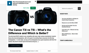 Thecameraguide.org thumbnail