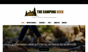 Thecampinggeek.com thumbnail