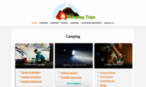 Thecampingtrips.com thumbnail
