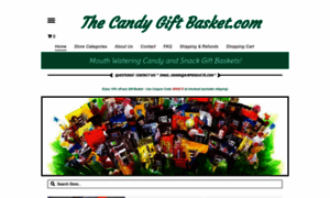 Thecandygiftbasket.com thumbnail