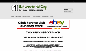 Thecarnoustiegolfshop.co.uk thumbnail