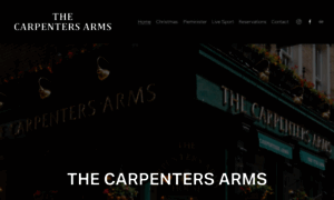 Thecarpentersarmspub.co.uk thumbnail