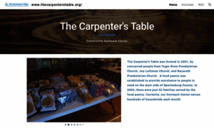 Thecarpenterstable.org thumbnail