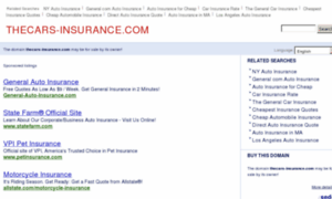 Thecars-insurance.com thumbnail