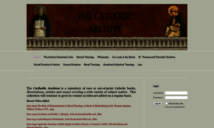 Thecatholicarchive.com thumbnail