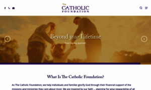 Thecatholicfoundation.com thumbnail