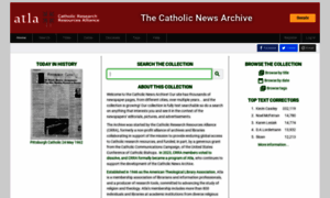 Thecatholicnewsarchive.org thumbnail