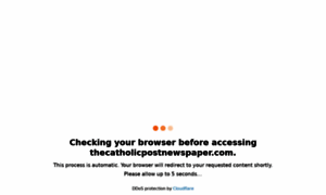 Thecatholicpostnewspaper.com thumbnail