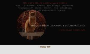 Thecatsmeowgrooming.com thumbnail