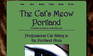 Thecatsmeowportland.com thumbnail